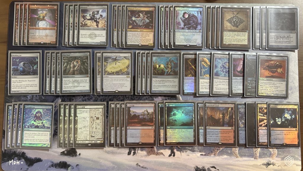 本日の大戦祭のピナクル親和
爆薬が思いの外強くて、メインのガラクタもだいぶ活躍した
戦績はまずまずなので練習します。