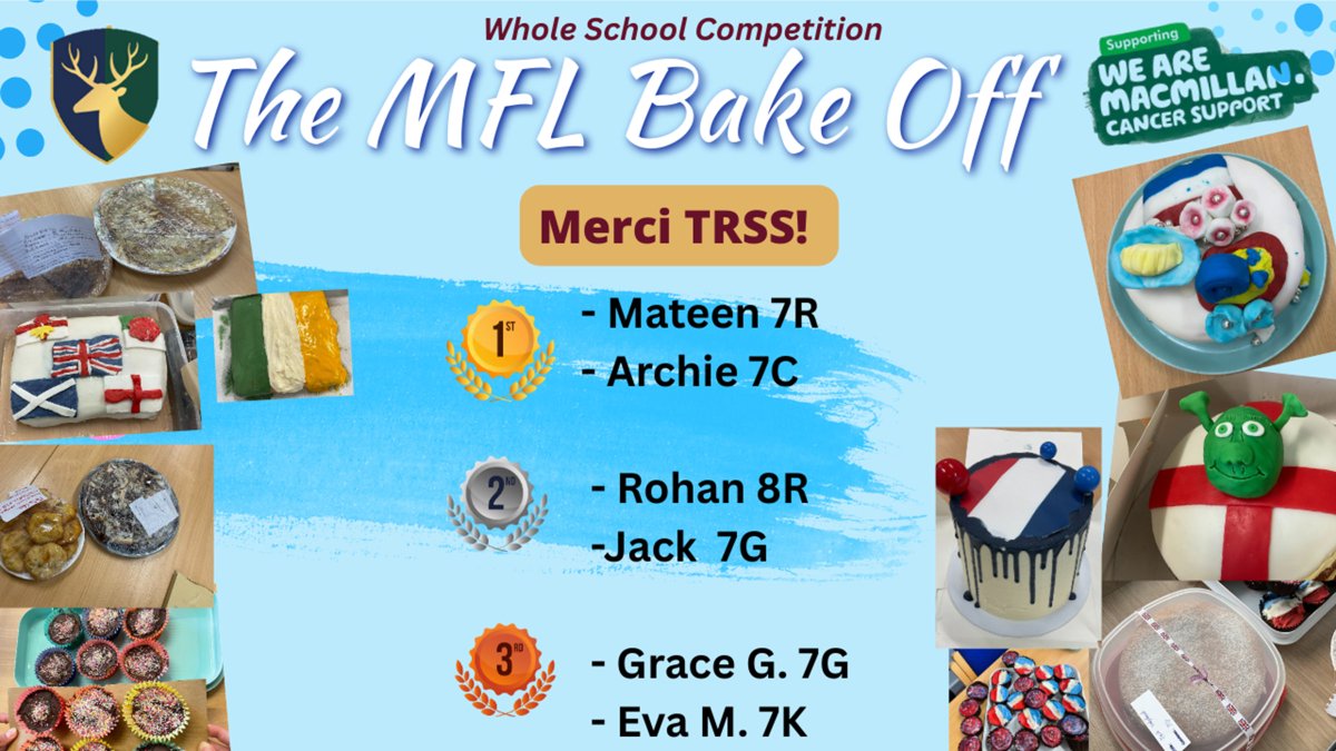 JohnWillmottSch's tweet image. Congratulations to everyone who took part. #potentialintoreality #BakeOff #Service