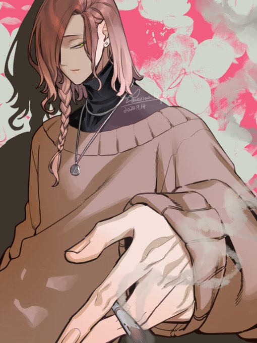 #三連休はフォロワーさんが増えるらしい 煙草を吸う美青年や、長髪美青年が大好きです! よろしくお願いします!