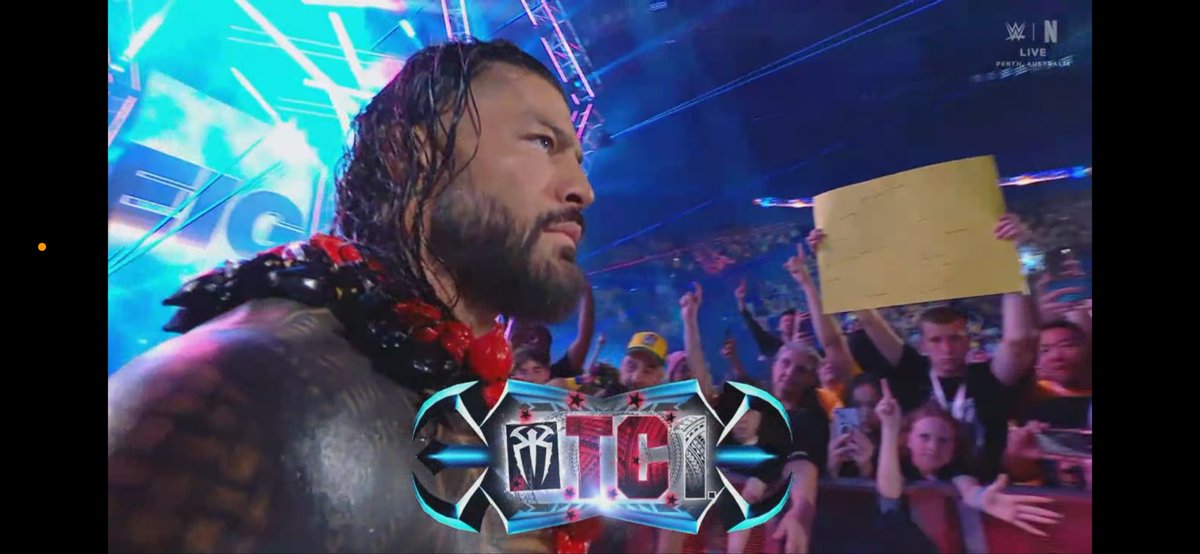 WMavenWWE's tweet image. The OTC1 Roman Reigns is here! #WWECrownJewel