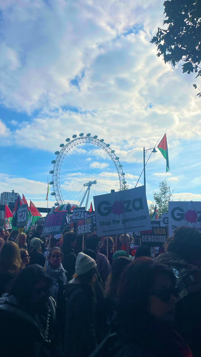 CatAldgate's tweet image. All out for Palestine.
#London