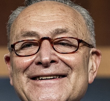 Admone7's tweet image. SCHUMER 
           SCHUTDOWN. 
                  DAY 11
Republicans signed the CR

Schumer says:
“Each day helps us democrats”

Dems joke, party and laugh while the people suffer.