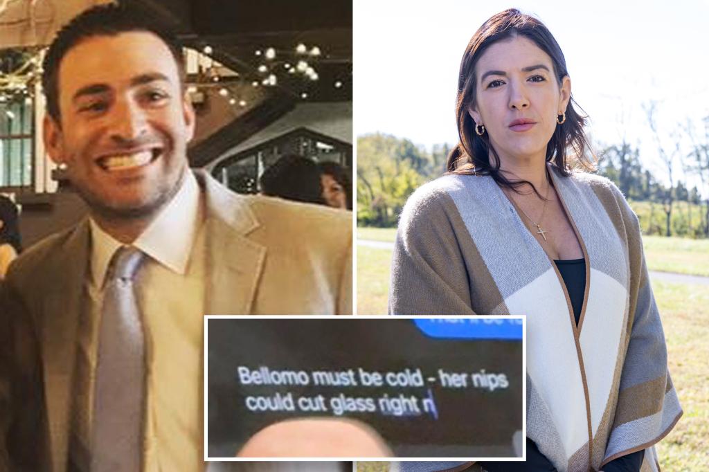 nypost's tweet image. NJ school board race shaken up by vile text attacking conservative mom and her body: ‘This bitch needs to die’ trib.al/xSRu6yZ