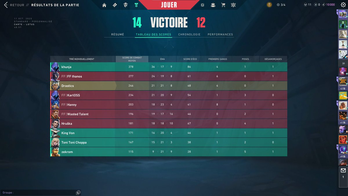 tjr in on dis merci Khunja pour le carry