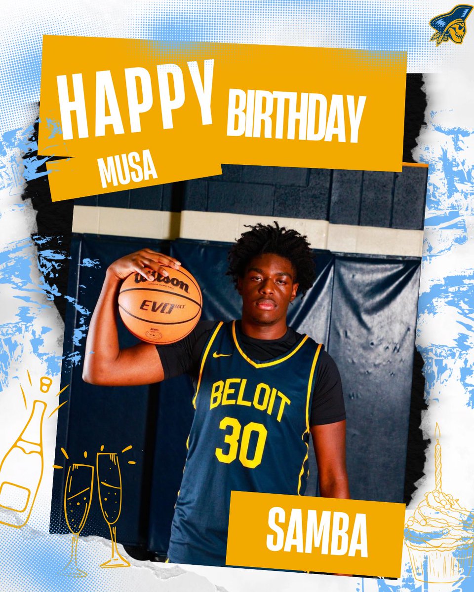 Join us in wishing Musa an amazing birthday! 🎂🎉🎁
-
-
-
-
#d3basketball #gobucs #beloitcollege
