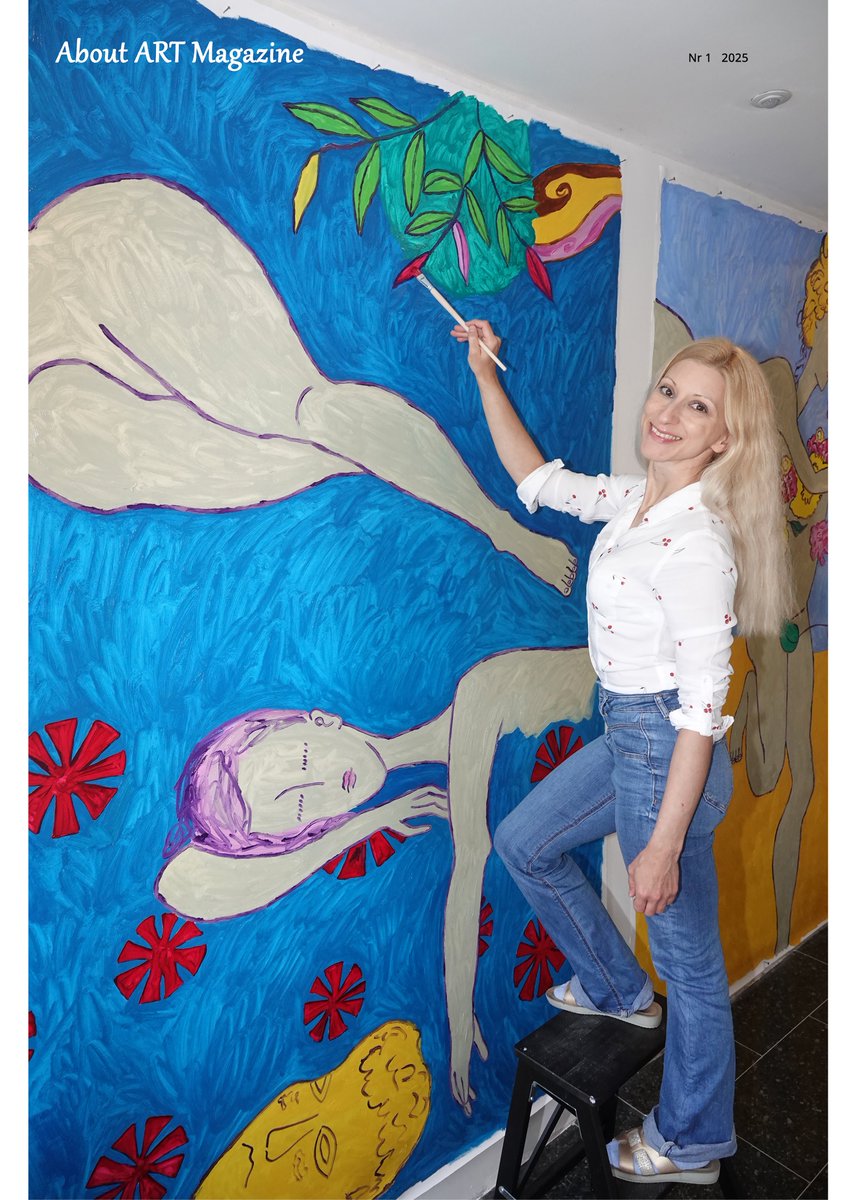 Artist Tanja Playner in the Interview.
Her art willbe on view in the Carrousel du Louvre Paris next week.

"There are artists for whom I have great respect. Starting with Monet for his depiction of light and the entirely new style of painting he pioneered with Impressionism,