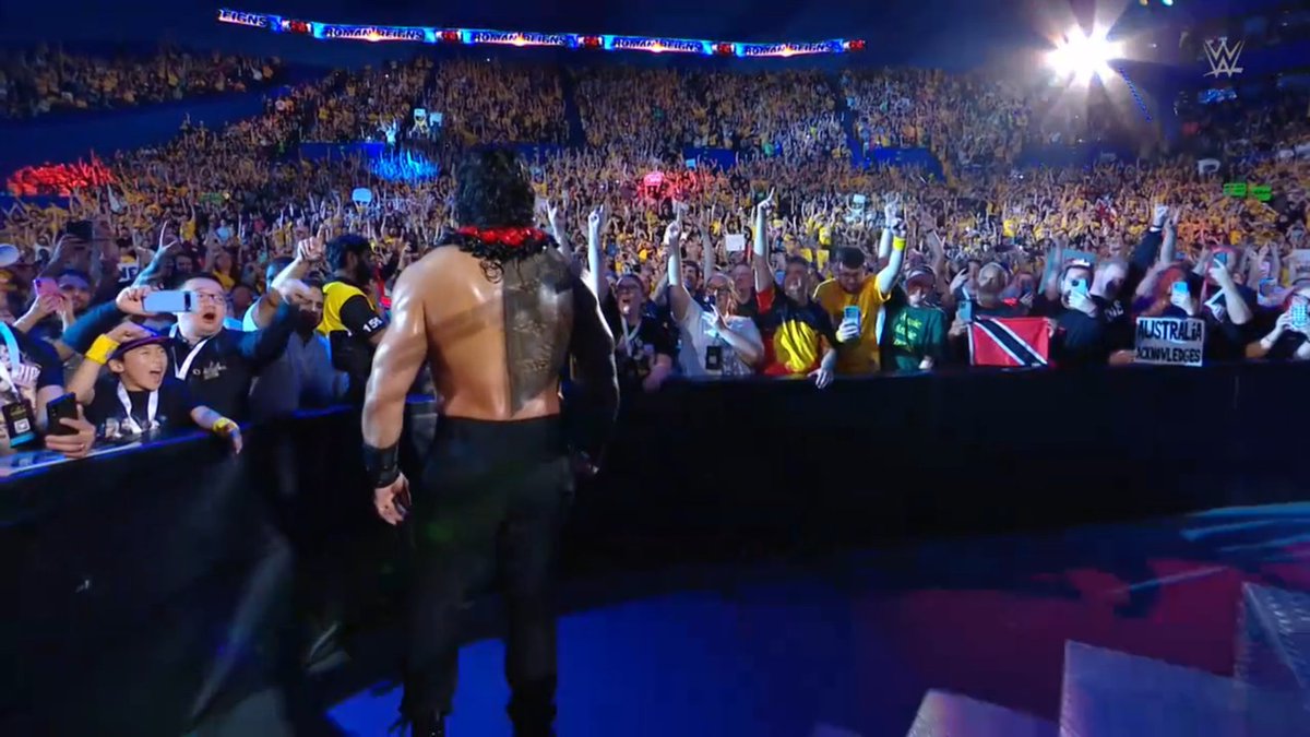 RomanRSource's tweet image. #RomanReigns #RomanEmpire #TheOTC #OTC #TribalChief #WWE #WWECrownJewel