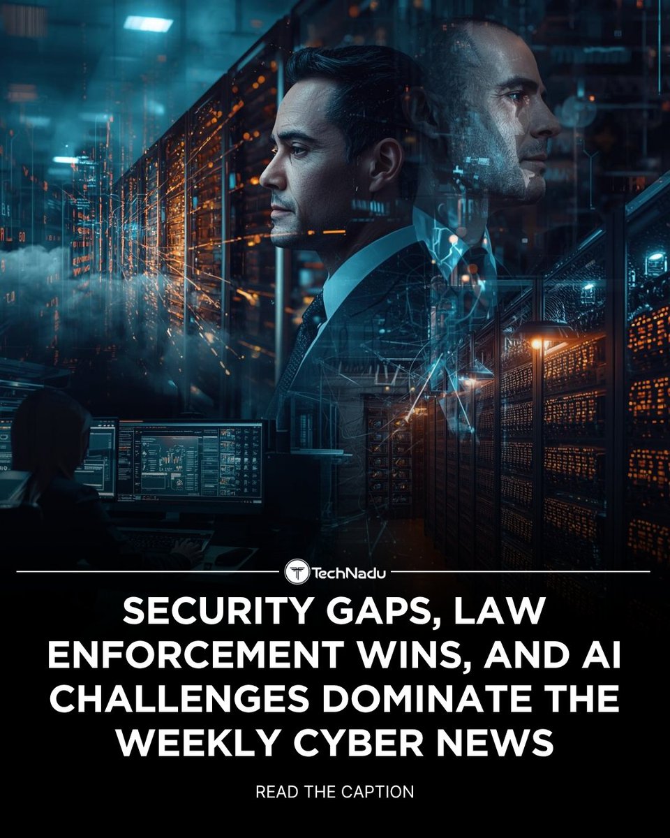TechNadu's tweet image. 🧩 This week in #CyberSecurity:
- Cloud &amp;amp; AI security gaps widen
- NSW contractor leaks flood victims’ data to ChatGPT
- Kido ransomware suspects arrested
- Discord breach triggers extortion
- Oracle hit by Cl0p ransomware
💬 Are we moving from awareness to resilience - or still…