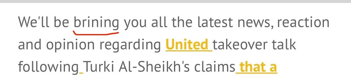 I guess it’ll save me supplying my own pinch of salt …