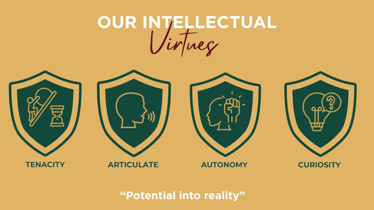TRSSchool's tweet photo. #intellectualvirtues #tenacity #articulate #autonomy #curiosity #potentialintoreality https://t.co/mIBlh4j3pa