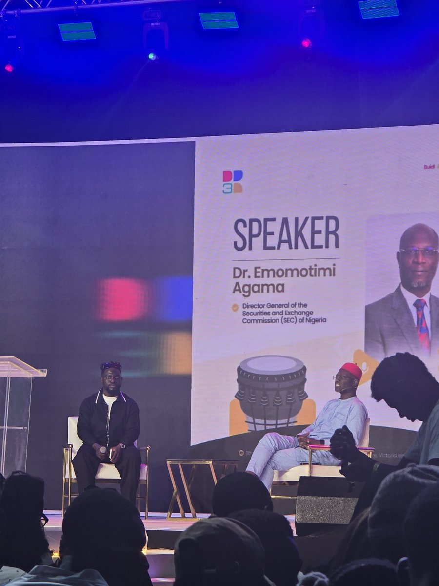 PrinceIsraelsw1's tweet photo. Live on stage is @SamuelXeus and DSEC
#B3A #BlockfestAfrica2025 https://t.co/767z9ACA7g