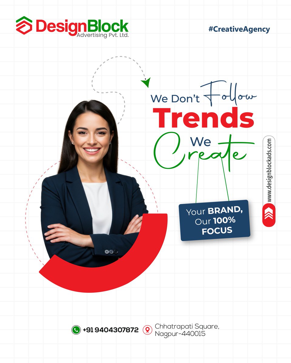 DesignBloc38118's tweet image. &quot;We don’t just follow the trend — we design the next big thing! 💡✨ At DesignBlock, your brand is our masterpiece. 🎯 #CreativeAgency #BrandDesign #DesignBlock #InnovationInDesign&quot;