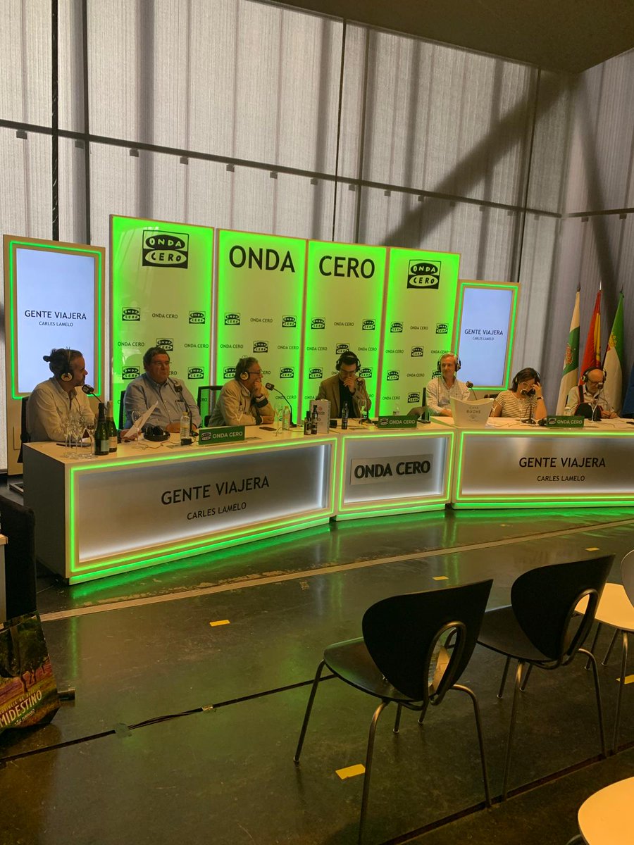 Aquí os dejamos las imágenes del Programa de radio  "Gente Viajera"con    Carles Lamelo en el Museo de las Ciencias del Vino, Almendralejo