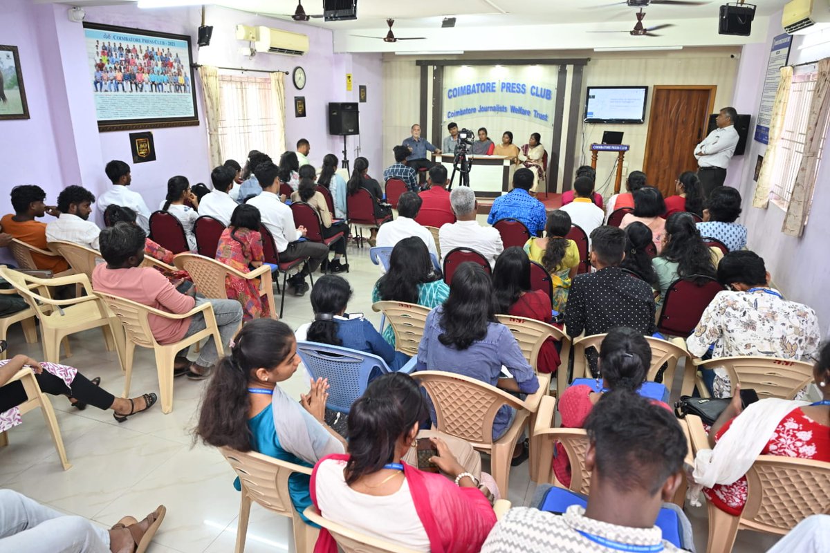 COIMBATORE PRESS CLUB tweet media