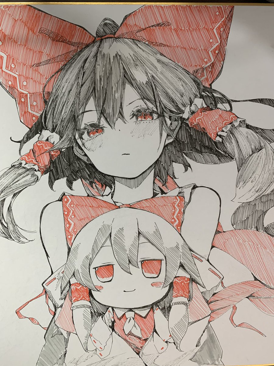 tsu_ne_tune's tweet image. 霊夢さん