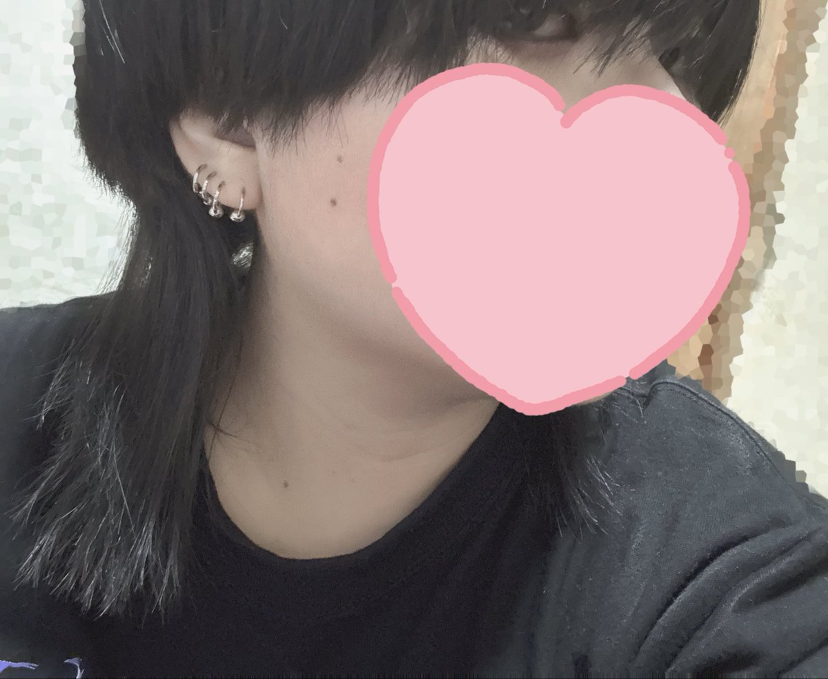 髪切って染めたー！
数年ぶりの全頭暗髪〜