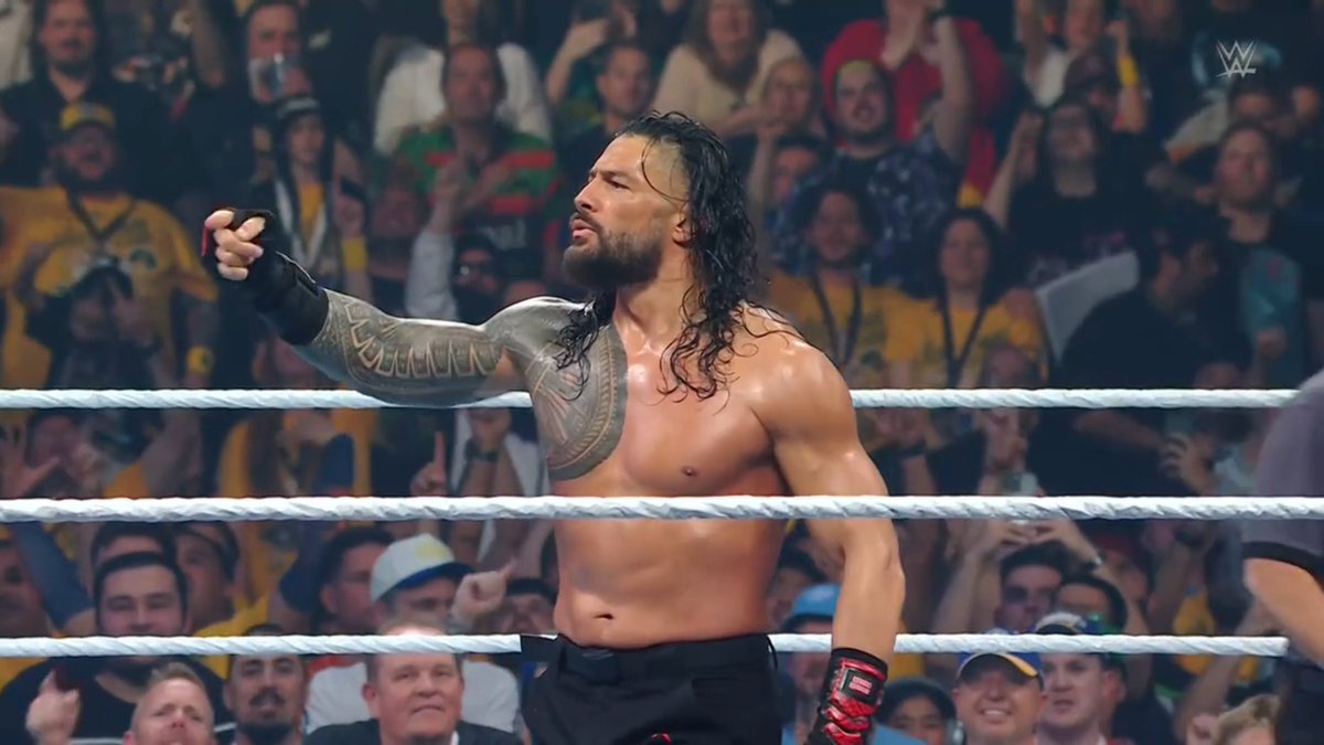 RomanRSource's tweet image. #RomanReigns #RomanEmpire #TheOTC #OTC #TribalChief #WWE #WWECrownJewel
