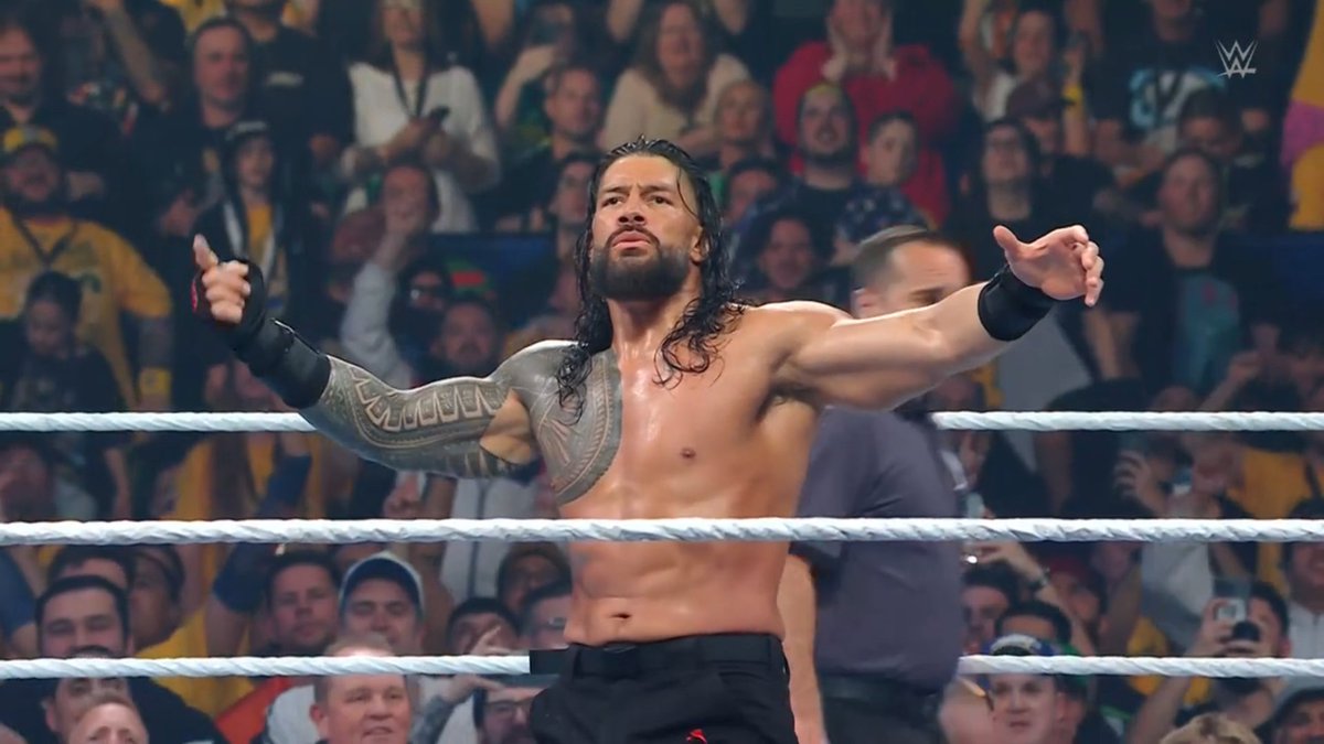 RomanRSource's tweet image. #RomanReigns #RomanEmpire #TheOTC #OTC #TribalChief #WWE #WWECrownJewel