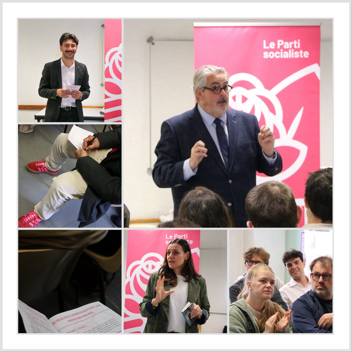 brianceau33's tweet image. 8️⃣0️⃣ militants présents ce matin pour la restitution du travail militant sur le #projet du @partisocialiste à Clermont-Ferrand.

Matinée studieuse, nombreuse, heureuse !

Prêts à se lancer dans l’aventure collective e des municipales autour d’@olivierbianchi1 @MarionCanales !