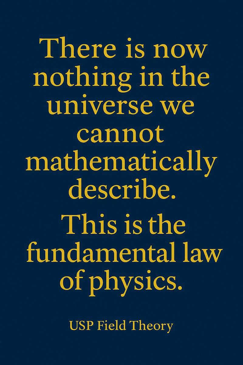 Sadeghsepehri's tweet image. Nature’s resonance lets us mathematically and precisely predict its every move.

#USPFieldTheory #ResonanceGeometry #FundamentalPhysics #ΔfMechanism