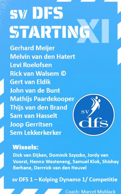 dfsopheusden's tweet image. Bram Torn Broers vervangt Jordy van Voorst #dfskol