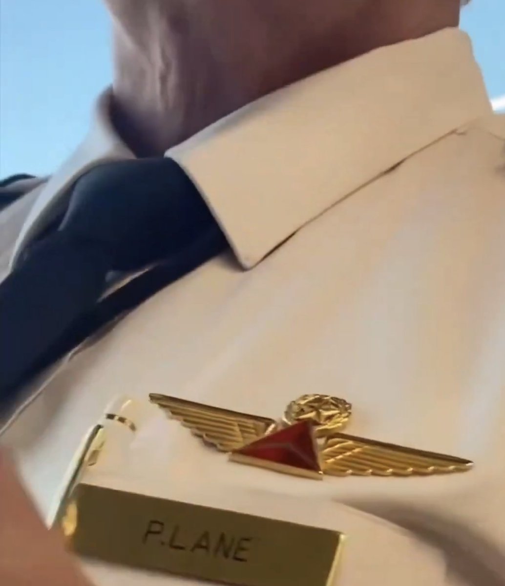 Hey <a href="/ActualNames1/">Actual Names</a>, get a load of this <a href="/Delta/">Delta</a> pilot's name. 
(it's from a viral video of a guy getting kicked off a plane  because they didn't like his hat or something)