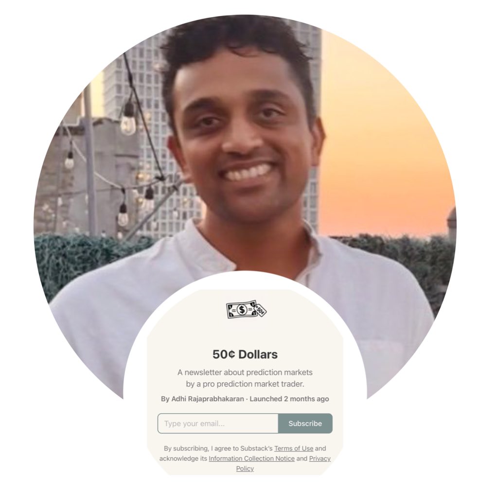 commander_web3's tweet image. Here’s how you can stay positioned in the prediction market!
staying up to date in the prediction market will put you ahead of the curve,
and there is no better way to stay up to date than getting update from an updated source.
Fiftycentdollars(.)com by @eightyhi is a…