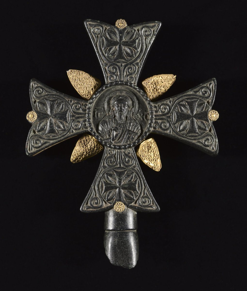 solas_na_greine's tweet image. Byzantine Benediction Cross
ca. 1200