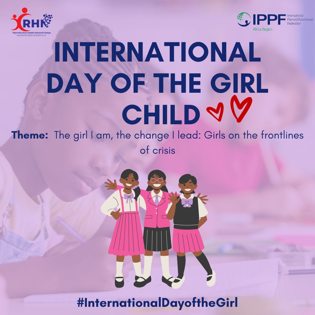 KyaloEmily77511's tweet image. When girls rise, the world shines brighter! 
#InternationalGirlsDay #InternationalDayOfTheGirl 
#RHNK4SRHR
 #RHNKImpact
