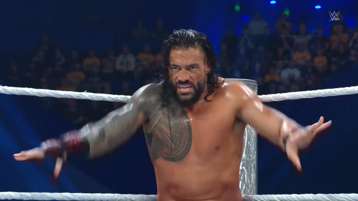 RomanRSource's tweet image. #RomanReigns #RomanEmpire #TheOTC #OTC #TribalChief #WWE #WWECrownJewel