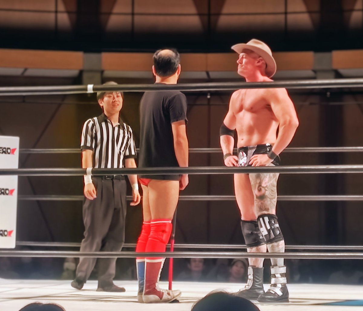 T43119T's tweet image. 2025 10.11
プロレスリングZERO1
新生ゼロワン初大阪大会
アゼリア大正
クリスヴァイス選手
佐々木幹矢選手

#プロレスリングZERO1
#pwzero1 
#クリスヴァイス 選手
#佐々木幹矢 選手
#道頓堀プロレス