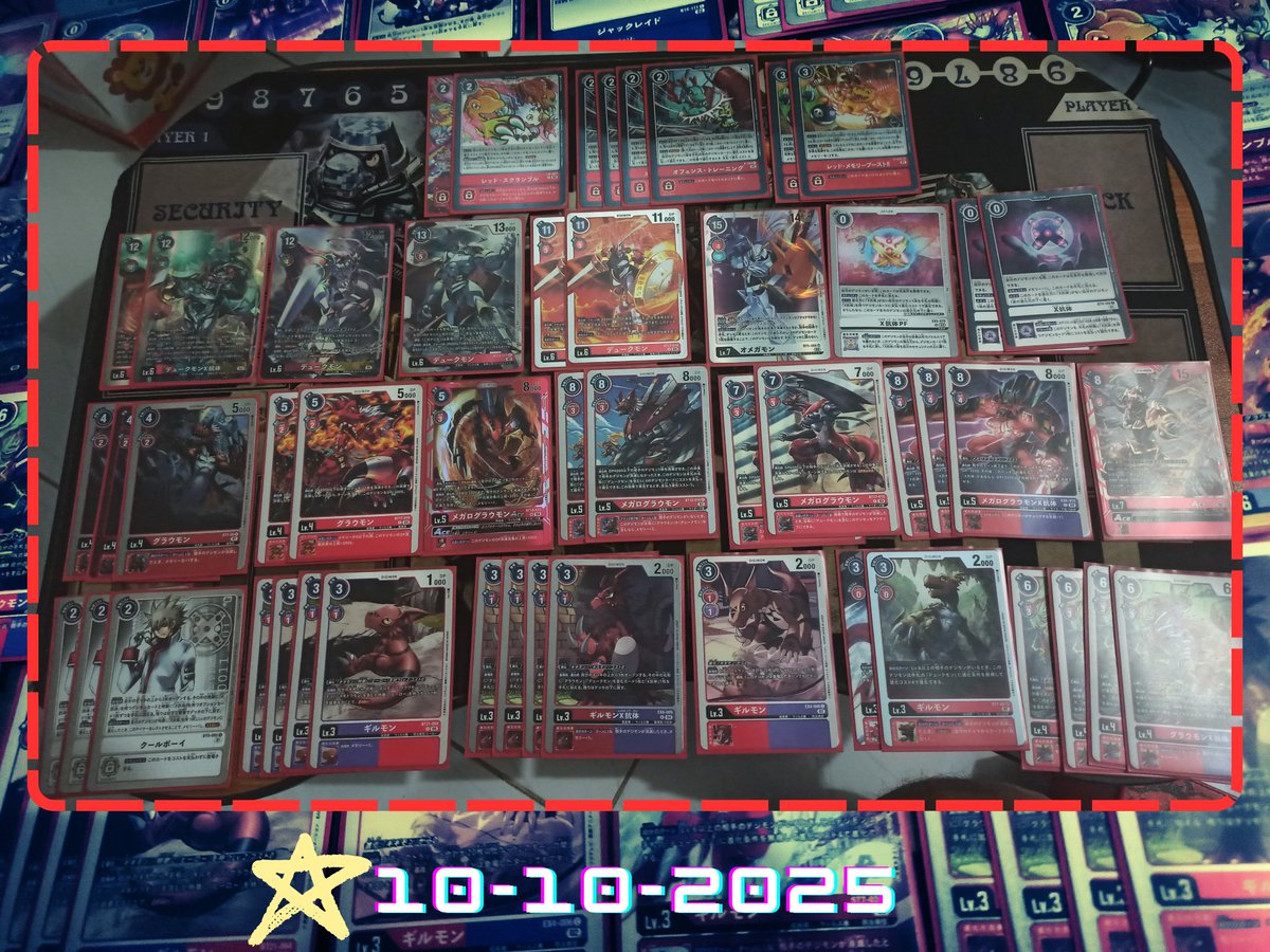 Masih Ga kuat lawan Omegamon.

Report Weekly Nachos Gamming :
Deck : Dukemon X
Rank : 3rd

R1 : Omegamon ❌
R2 : Magneticdramon ✅
R3 : Ancientgreymon ✅

#デジモン #デジカ #デジモンカードゲーム #デジモンカード #Digimon #Digimonmeta #dtcg 
#digimoncardgame #DigimonTCGIndonesia