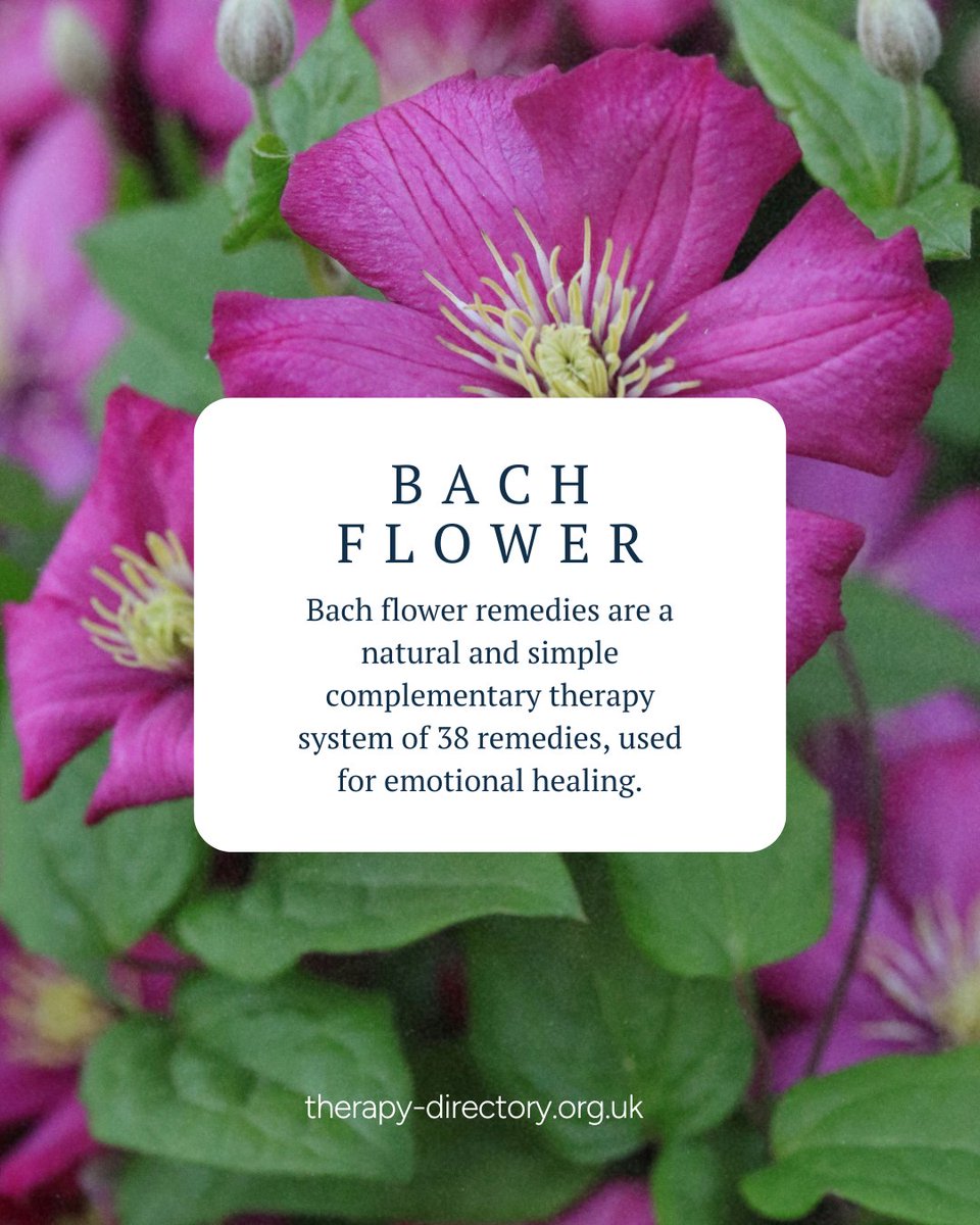 Curious to learn more? 🌸

therapy-directory.org.uk/topics/bach-fl…

#TherapyDirectory
