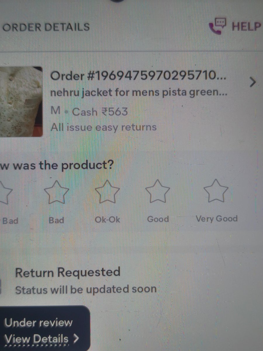 sinha_vicky's tweet photo. I ordered a jacket from Meesho, but due to an issue, I’ve been trying to return it. It’s been over a month — no one has come for pickup. They just keep rescheduling every day. I’ve raised multiple complaints, but still no action. Worst app experience ever! @meesho_support https://t.co/6j8gLHNrk4