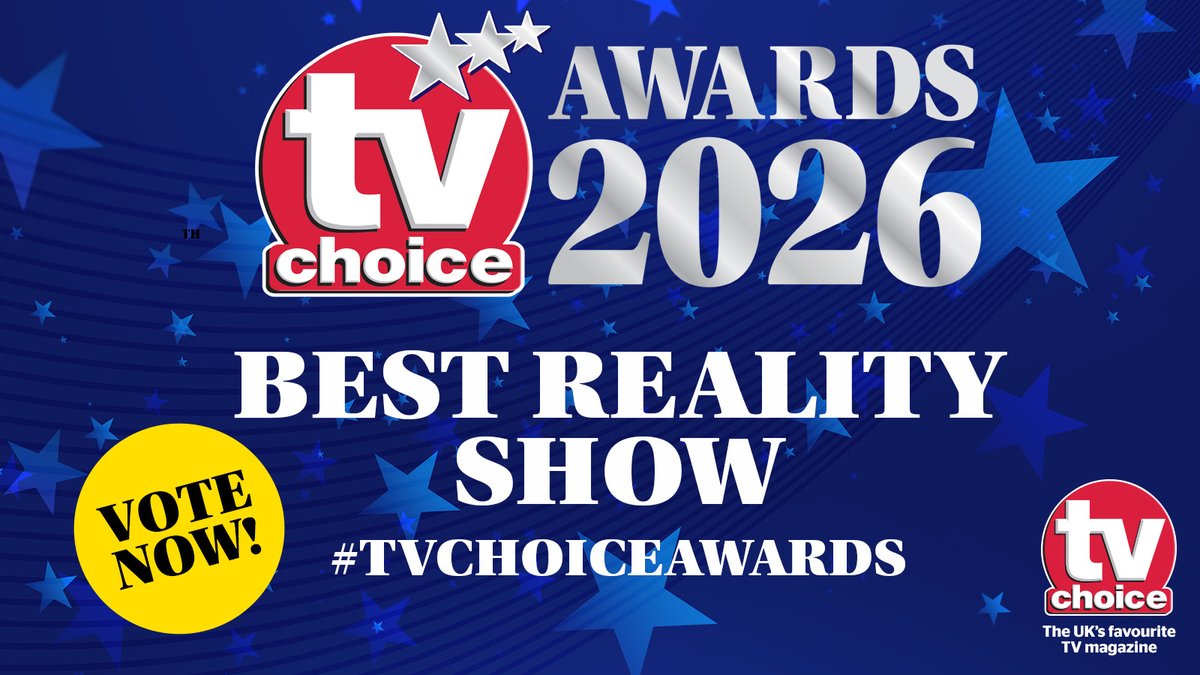 heatworld's tweet photo. Reality TV has served the drama, the chaos, and all those viral moments - and we’re SO here for it. Which show gets your vote for Best Reality Show at the 2026 TV Choice Awards? Have your say 👉 https://t.co/tLjVuP0xDK  #heatmag #TVChoiceAwards https://t.co/niWlkJKkwl