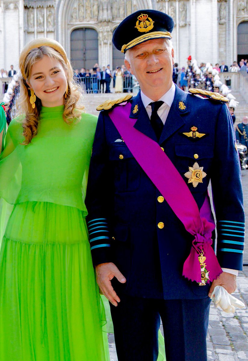 royalchildren_'s tweet photo. #KingPhilippe #QueenMathilde #PrincessElisabeth The #DuchessofBrabant #PrinceGabriel #PrinceEmmanuel and #PrincessEleonore of Belgium attend the Te Deum mass during Belgium's National Day 2025, at the Cathedral of St. Michael and St. Gudula in Brussels, Belgium π§πͺ -July 21st 2025 https://t.co/QAdFhnzgo3