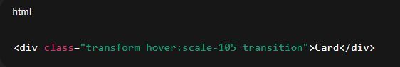 ReactLanding's tweet image. 🎨 Tailwind Hover + Scale

✅ Interactive
✅ Smooth animations
✅ Modern UX

#TailwindCSS #UIDesign #Frontend