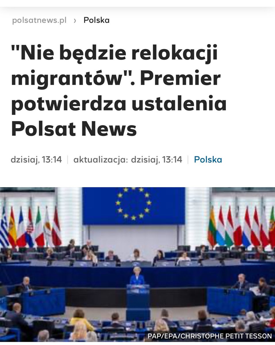 Nie będzie przymusowej, Premier Tusk przyjmie dobrowolnie.