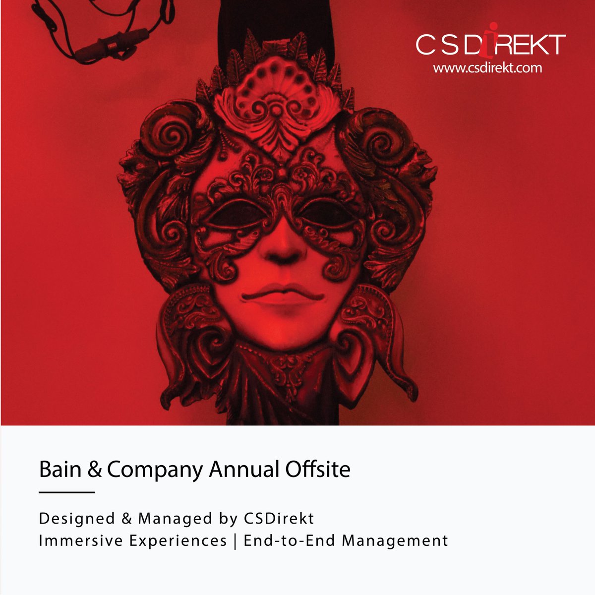 CSDirekt1's tweet image. From boho elegance to carnival energy, leadership insights to a musical finale — we created an unforgettable experience at Bain &amp;amp; Company’s Goa Offsite.
700+ attendees | 70-ft LED stage | Sachin-Jigar live | End-to-end by C S Direkt.
#CSDirekt #ExperienceMatters #EventDesign