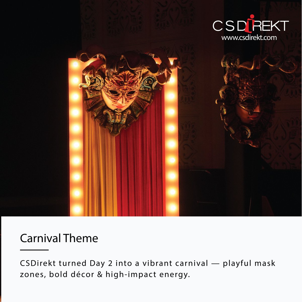 CSDirekt1's tweet image. From boho elegance to carnival energy, leadership insights to a musical finale — we created an unforgettable experience at Bain &amp;amp; Company’s Goa Offsite.
700+ attendees | 70-ft LED stage | Sachin-Jigar live | End-to-end by C S Direkt.
#CSDirekt #ExperienceMatters #EventDesign