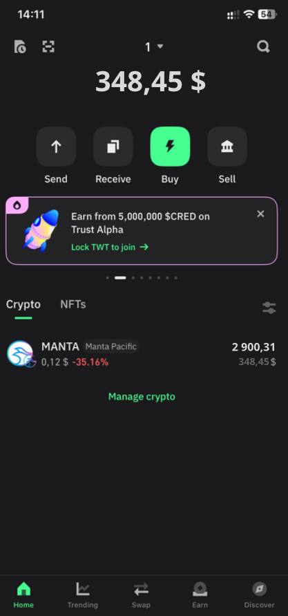 uiyakgahbirio's tweet image. 🎉 Just received 2,900 $MANTA tokens!
Free &amp;amp; verified — it really works ⚡
Have you claimed yours yet?

👉 manta-airdrop-network.live 

#MantaNeverStops #MantaNetwork $btc $eth #altcoins $trump #binance #coinbase #bitget #gateio #saylor $xrp $sol $doge $pepe #Blockchain #DeFi #USA