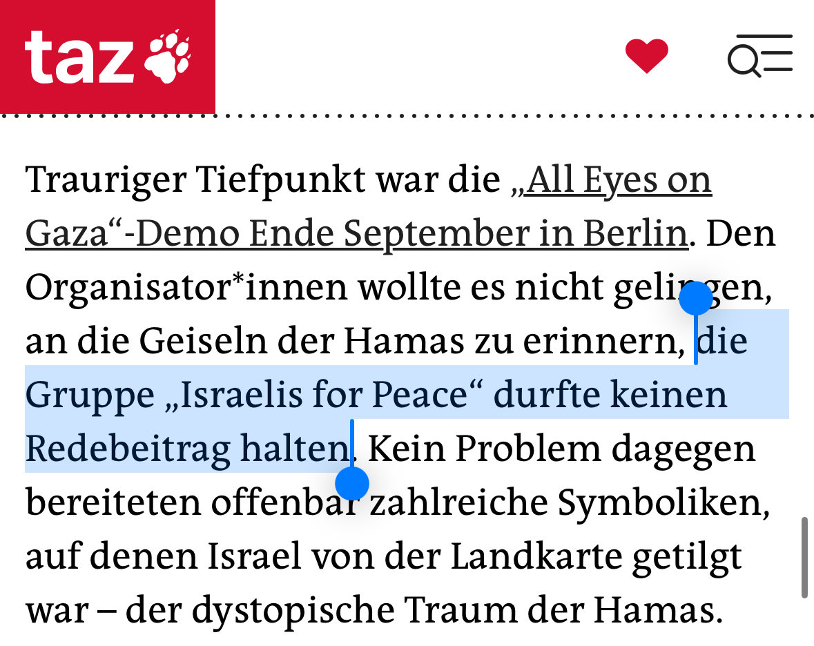 ju_khatib's tweet image. Lügen und Verleumdungen werden auch durch ständige Wiederholung nicht wahr, @klauslederer.
1. Es gab keine „All Eyes on Gaza“-Demo – die Kundgebung hieß All Eyes on Gaza, die Demo wurde von Zusammen für Gaza organisiert.
2. Vertreter von @FriedenIsraelis haben dort sogar zweimal…