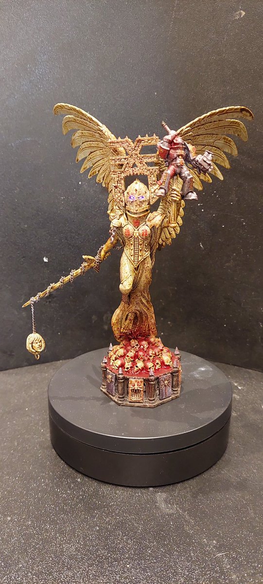 HooliCamp's tweet photo. @Wissy_ A la mía le hice cosillas herejes, como pone en el manual de KillTeam Fe y Sangre https://t.co/rpNOEJSrtT