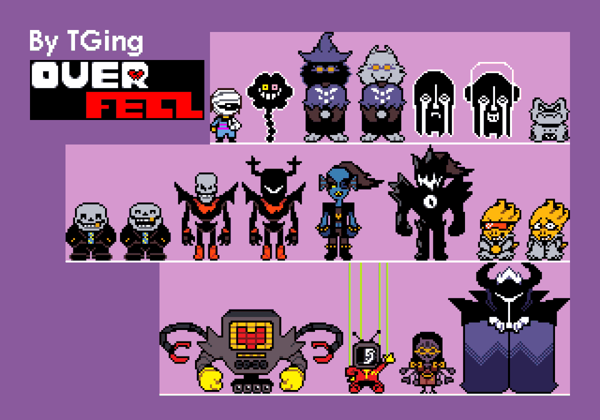 Overfell - Full Cast #undertale #undertaleAU #Underfell