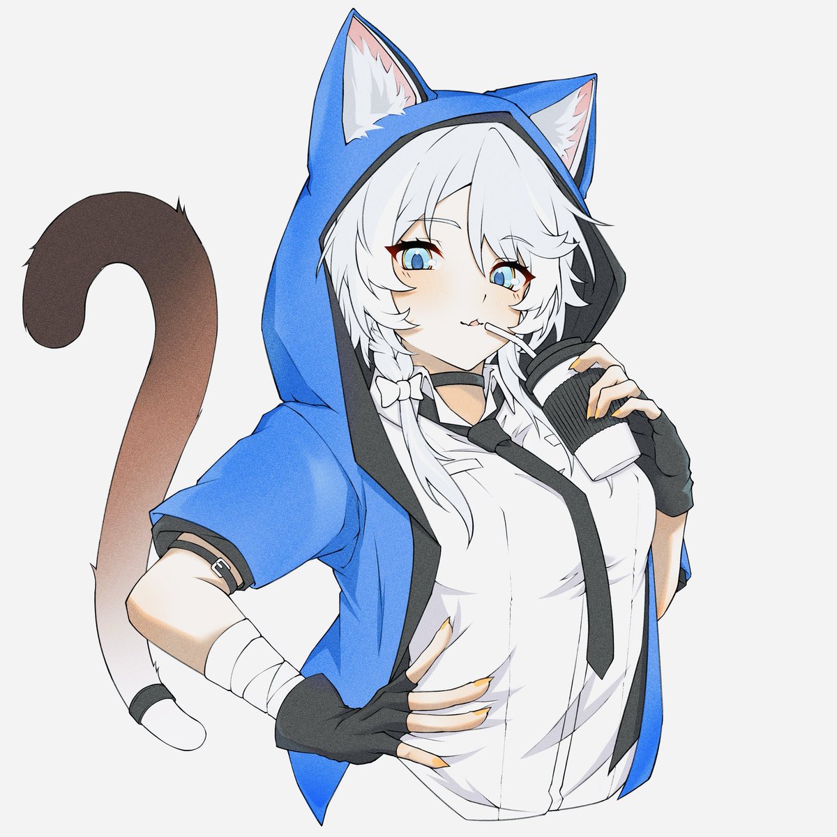 sasso_Illust's tweet image. IFサフェル🚨🐈‍⬛