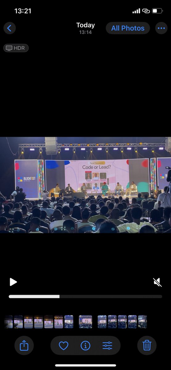 Web3Bridge's tweet image. Mr. Ayo is live on his panel session at @blockfestafrica dropping gems 💎 especially for founders! 🚀💪