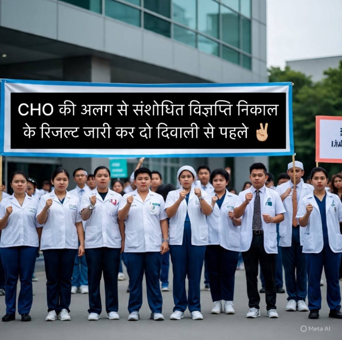 CHO की भी संशोधित विज्ञप्ति भी जारी करे SIR... ताकि दीपावली से पहले CHO का रिजल्ट जारी हो सके.....