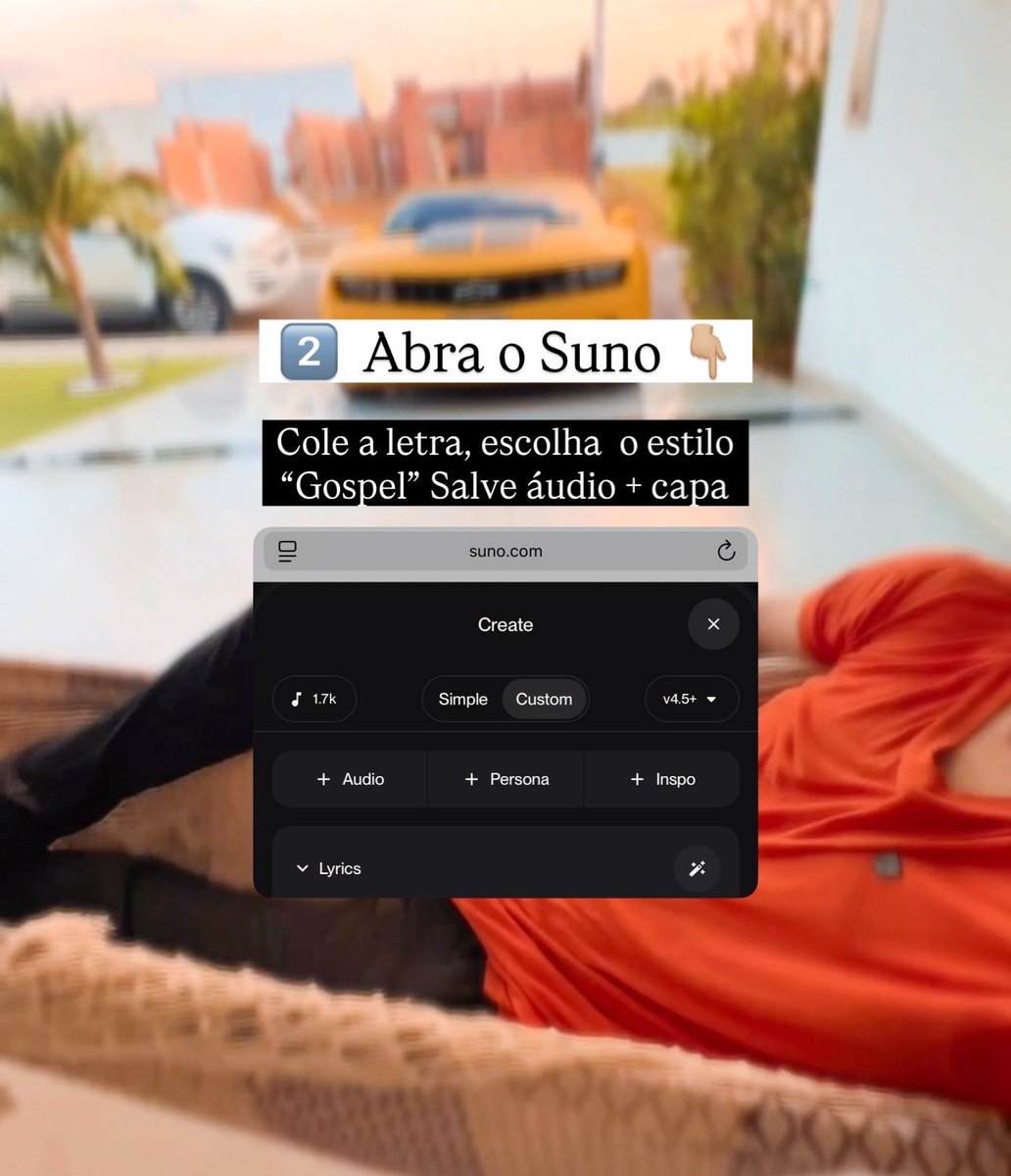bylevideoliveir's tweet photo. • ÁUDIO MONETIZADO Transformei um simples texto em um áudio e comecei a ganhar. Eu consegui fazendo isso 👇🏼 

1️⃣ Abra o ChatGPT 👇🏼 
2️⃣ Abra o Suno 👇🏼 
3️⃣ Abra o site BiBiPi / Revelator 👇🏼 

📈 QUER APRENDER? Comenta “EU QUERO” e olha seu Direct ou clique em saiba mais. https://t.co/f4Oizm6BDY