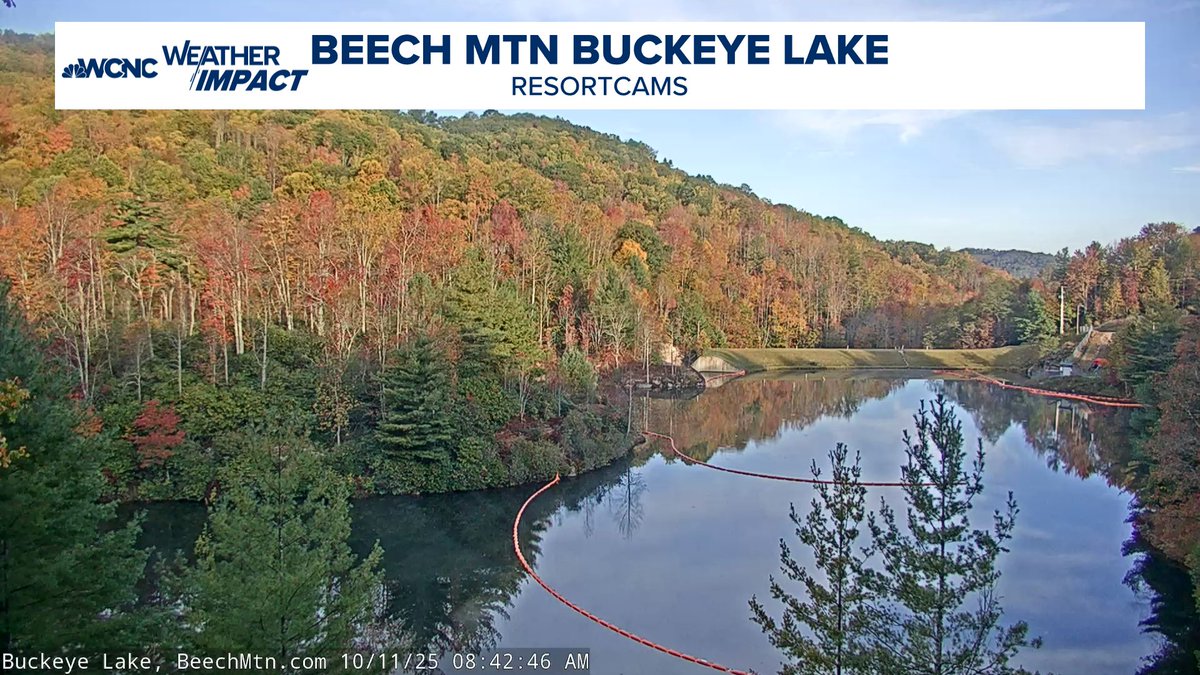 Gorgeous fall colors in Beech Mtn, NC 🍂