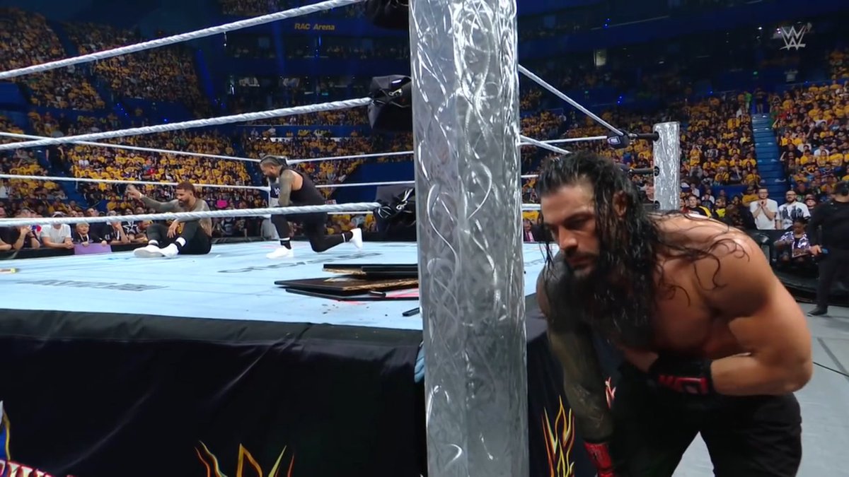 RomanRSource's tweet image. #RomanReigns #RomanEmpire #TheOTC #OTC #TribalChief #WWE #WWECrownJewel